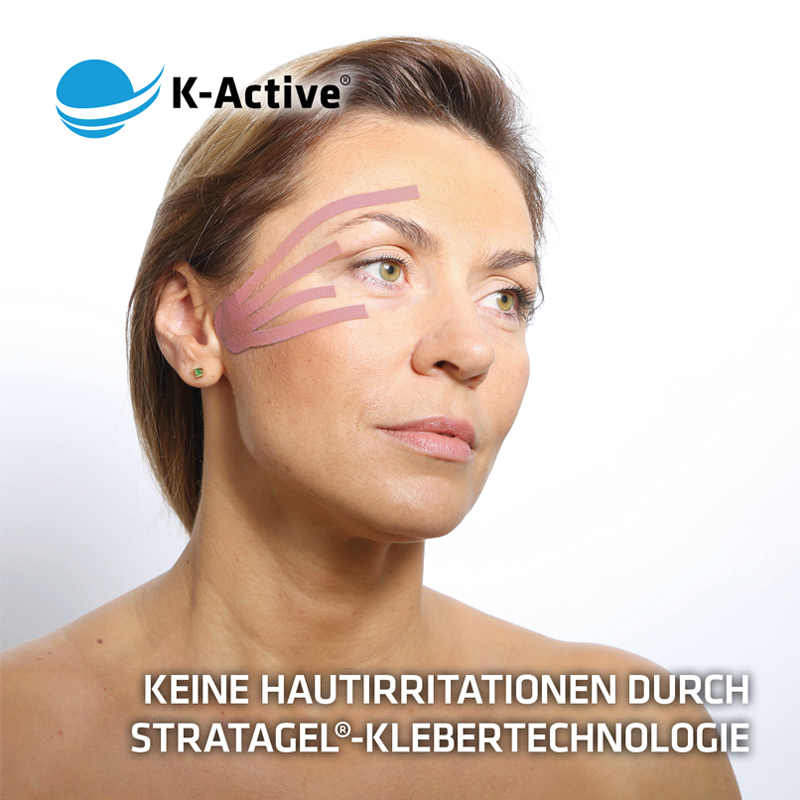 K-Active Gentle Kinezioloģiskais teips sejai