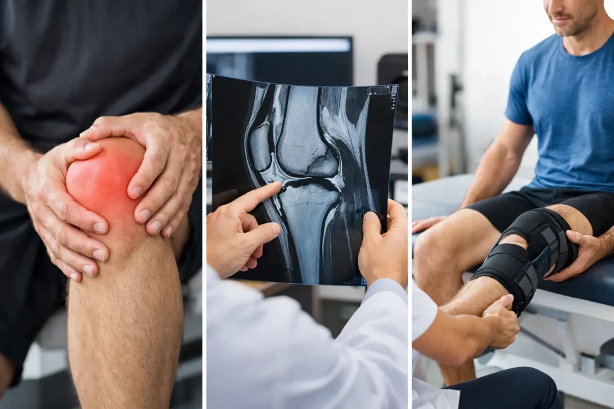 Meniska plīsums - simptomi, ārstēšana un rehabilitācija