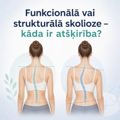 Funkcionālā vai strukturālā skolioze – kāda ir atšķirība?