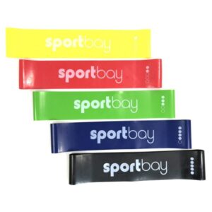 Sportbay pretestības gumiju komplekts ar 5 gumijām